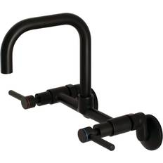 Kingston Brass Kingston Brass Concord 8-Inch Adjustable Center Matt black