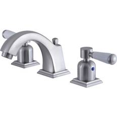Taps Kingston Brass FSC4688DPL Paris Widespread Brushed Nickel