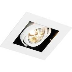 QAZQA LED-belysning Spotlights QAZQA Moderne forsænket spothvid Spotlight
