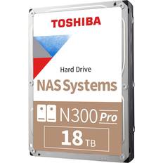 18tb toshiba TOSHIBA N300 Pro HDWG51JXZSTB 18TB 7200 RPM 512MB Cache SATA 6.0Gb/s 3.5' Internal Hard Drive