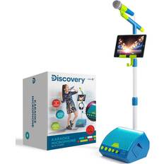 Musical Toys Discovery Kids Karaoke Microphone & Adjustable Stand with Tablet Holder