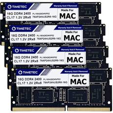 RAM Memory TIMETEC Hynix IC 64GB KIT (4x16GB) Compatible for Apple 2017 iMac 27-inch w/Retina 5K Display DDR4 2400MHz PC4-19200 2Rx8 CL17 1.2V SODIMM Memory