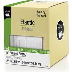 Dritz Craft Tools White Braided Elastic