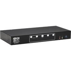 KVM Switches Tripp Lite DisplayPort KVM Switch Dual-Display 4-Port 4K60Hz USB 3.2 Gen 1