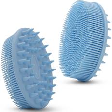 Upgrade 2 1 Bath and Shampoo Brush Silicone Body Body Brush