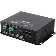 Amplifiers & Receivers Monoprice Commercial Audio 120W 2ch Mixer Amp (No Logo)