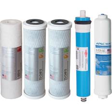 White Water Filters APEC Water Ultimate 5-Piece Gpd Set Reverse Osmosis Systems White White 5