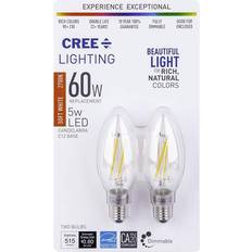 Candle Light Bulbs CREE B11 LED Lamps 4W E12