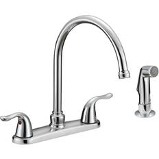 Grey Kitchen Taps EZ-FLO 10201 High Arc Grau