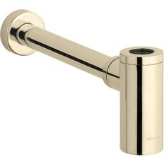 Válvulas Inferiores Kohler K-9033-AF Contemporary Round Bottle Trap Vibrant French Gold
