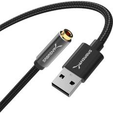 Sabrent USB A 2.0 - 3.5 mm Adapter M-F 0.5m