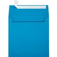 LUX Paper Vierkante Uitnodigingsenveloppen Peel & Press 6 x 6 in Pool Bl