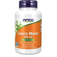 Lions mane Now Foods Lion's Mane Mushroom 60 stk