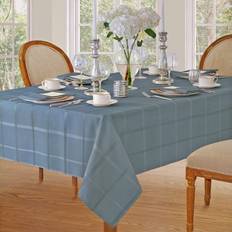 Black Tablecloths Elrene Home Fashions Newbridge Plaid Christmas Tablecloth Gold, Blue, Black, Beige, Green, White