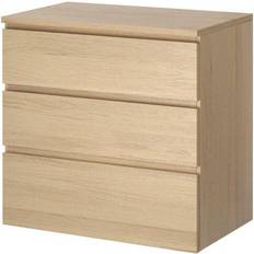 Natural Chest of Drawers IKEA Malm Chest of Drawer 80x78cm