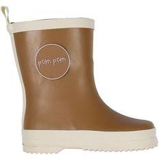 Pom Pom Wellies - Camel