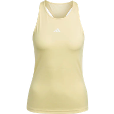 Adidas Women's Techfit Racerback Training Tank Top - Almost Yellow/White