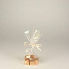 Sacs Cadeaux Papstar Sachet fond plat, cellophane "pure" 15 cm x 10 cm x 3,5 cm transparent