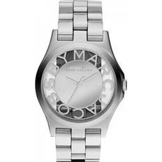 Marc jacobs klocka silver Marc Jacobs Henry Skeleton (MBM3205)