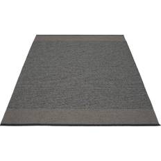 Pappelina Edit Tapis 180 x 260 cm Black / Charcoal / Granit Metallic Noir