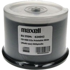 Maxell CD-R 700MB 52x80 min, kela, tulostettava levy