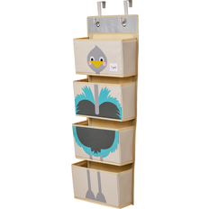 3 Sprouts Ostrich Hanging Wall Organizer