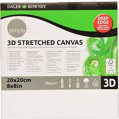 Daler Rowney 3D Stretched Canvas 20x20cm