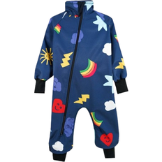 Comfy SoftShell Overall - Smiley Hearts