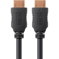 Monoprice 4K High Speed 25ft 18Gbps Black
