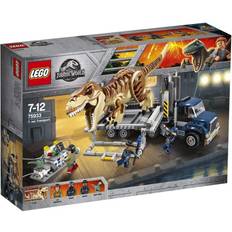 Lego t rex LEGO Jurassic World T. Rex Transport 75933