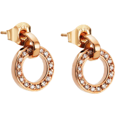 Efva Attling Ring Around & Stars Earrings - Gold/Diamonds