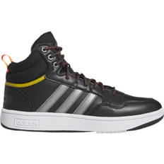 Braun - Damen Basketballschuhe Adidas Hoops 3.0 Mid W