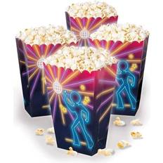 Halloween Popcorn Box Boland Popcorn Box Disco 4pcs