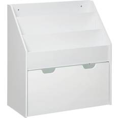 Bookcase with Rolling Container