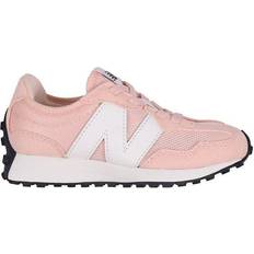 New Balance Kid's 327 Bungee Lace - Pink Haze/White