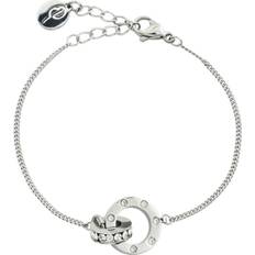 Edblad ida armband Edblad Ida Mini Bracelet - Silver/Transparent