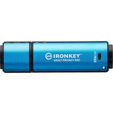 Minnekort & minnepenner Kingston IronKey Vault Privacy 50C 256GB Type-C