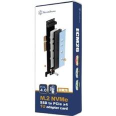 Controllerkarten Silverstone Technology SST-ECM26-V2 M.2-Port in PCIe 4.0 x 4-Schnittstelle