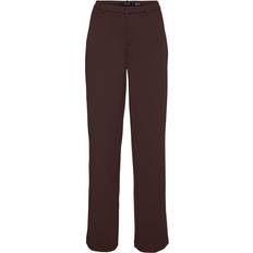 Straight Fit Medium Waist Trousers