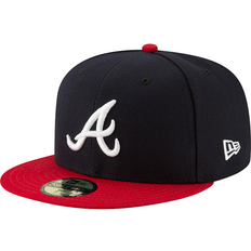 Mens baseball caps New Era Atlanta Braves Authentic Collection 59Fifty Fitted Cap