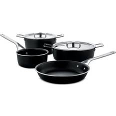 Alessi Pots&Pans Cookware Set with lid 6 Parts