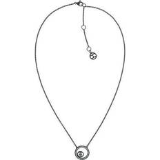 Tommy Hilfiger Taille Réglable Colliers Tommy Hilfiger Vine Circle Necklace - Silver