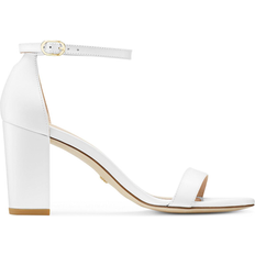 36 ½ Sandales à talons Stuart Weitzman Nearlynude - White