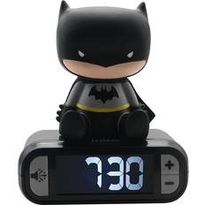 Plástico Decoraciones Interiores Lexibook Batman Digital Alarm Clock with Night Light Snooze