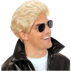 Grease Parrucche Corte Widmann Greaser Blonde Wig