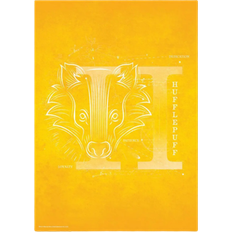 Warner Bros Harry Potter Hufflepuff Giclee Framed Art