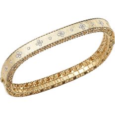 Roberto Coin Princess Bangle - Gold/Diamonds