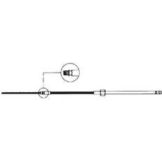Ultraflex styrekabel m58, 7 fod