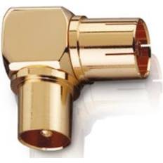 Oehlbach Kabeladaptere Kabler Oehlbach 4403 antenne 90 ° vinklet adapter, 2