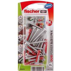 Fischer DUOPOWER universaldybel nylon skrue